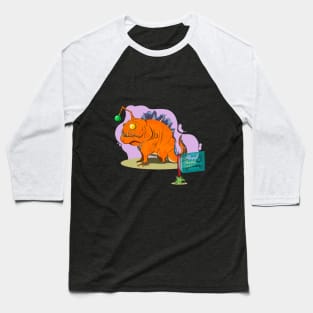 "Cute" Lake Monster Baseball T-Shirt